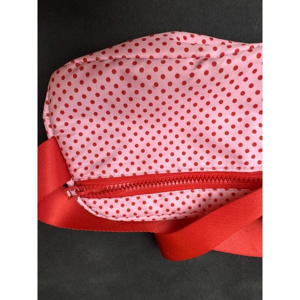 Sanrio Hello Kitty Fanny Pack‎ Belt bag pink with red polka dots